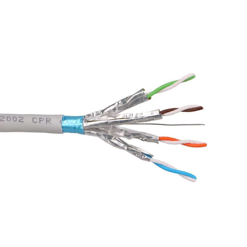 5. Extralink CAT6A FFTP (F/FTP) verdrilltes 100-m-Netzwerkkabel für den Innenbereich