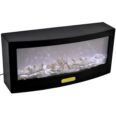 3. DEKORATIVER KAMIN 50 x 23 CM LED 3D USB FERNBEDIENUNG FLAMMENEFFEKT FARBWECHSEL
