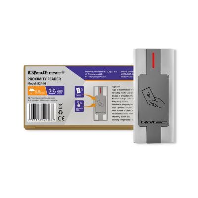 7. QOLTEC RFID-Näherungskarten- und Schlüsselanhängerleser | Metallgehäuse