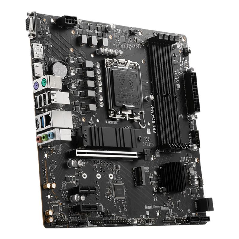 4. MSI PRO B760M-P Mainboard