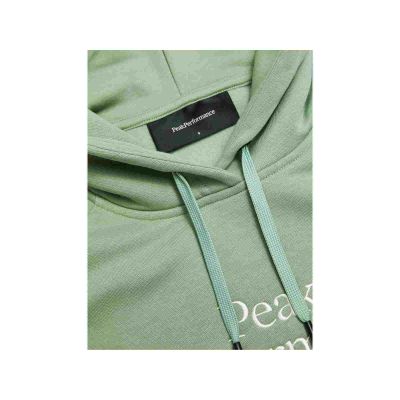 4. PEAK PERFORMANCE W Original Hood Damen-Sweatshirt, Grün