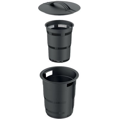 5. UNTERIRDISCHER GARTENKOMPOSTENBEHÄLTER COMBIOSOIL 11L SCHWARZ