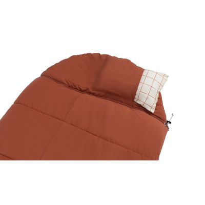 3. Outwell 230501 Schlafsack für Erwachsene, halbrechteckig, Polyester, Rot