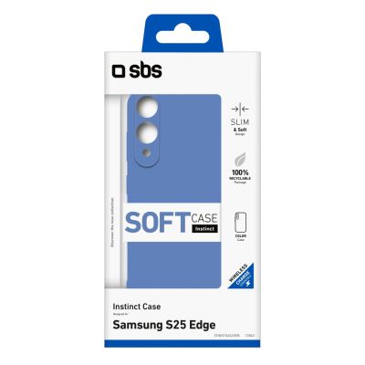 2. SBS Instinct Schutzhülle für Samsung Galaxy S25 Edge, Blau
