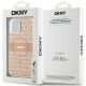 8. DKNY IML Mono & Stripe MagSafe Hülle für iPhone 15 Plus / 14 Plus – Pink