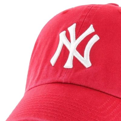 3. 47 Brand New York Yankees Clean Up Cap B-RGW17GWSNL-RDC Rot One Size