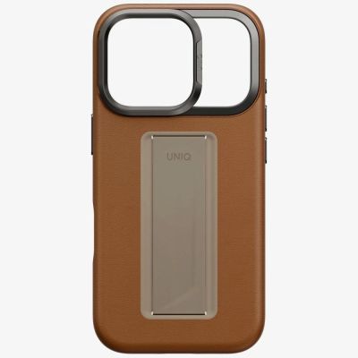5. Uniq Heldro Pro Magclick Ladehülle für iPhone 17 Pro – Braun