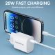 9. Wozinsky WGWCCW 20W USB-C Wandladegerät - Weiß