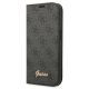 Guess GUBKP14XHG4SHK iPhone 14 Pro Max 6,7 "schwarz / schwarzes Buch 4G Vintage Gold Logo