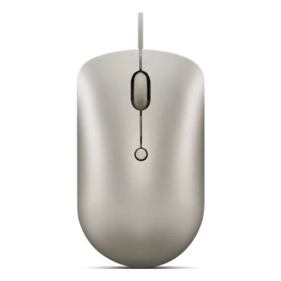 Lenovo 540 USB-C Kabelgebundene Kompaktmaus Sand GY51D20879