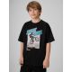 Baumwoll-T-Shirt für Jungen 4F 4FJRSS26TTSHM4169-020S