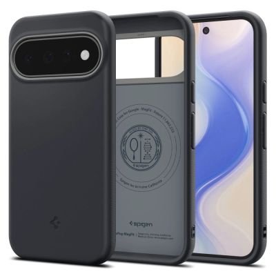 Spigen Nano Pop MagSafe Hülle für Google Pixel 11 – Schwarz und Grau