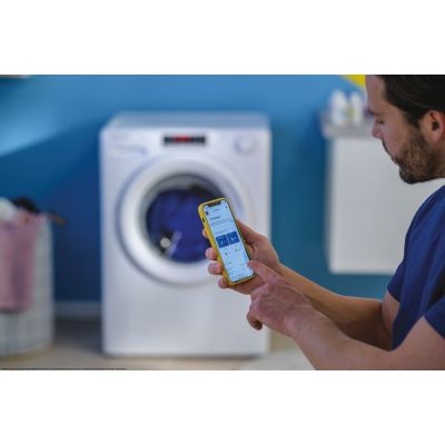 35. Candy Smart Pro Inverter CO 474TWM6/1-S Waschmaschine, Frontlader, 7 kg, 1400 U/min, Weiß