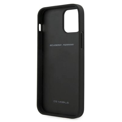 3. Ferrari FEOGOHCP12MBK iPhone 12/12 Pro 6.1" schwarz/schwarz Hardcase Off Track Perforated