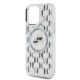 6. Karl Lagerfeld IML Monogram Karl & Choupette Head MagSafe-Hülle für iPhone 15 Pro Max – transparent