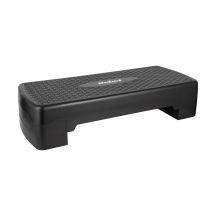 Rebel Active Step für Aerobic und Fitness, 2 Stufen, 68 cm, Schwarz RBA-3228-BK