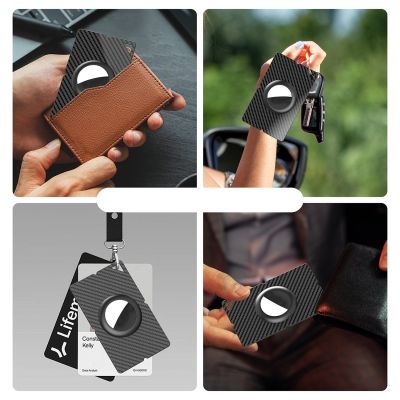 6. Airtag Wallet Card – Schwarz