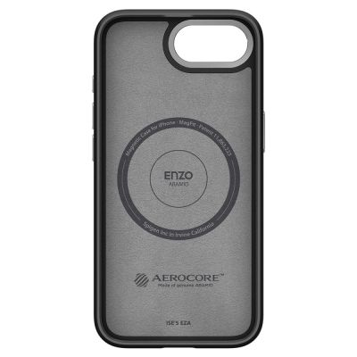 16. Spigen Enzo Aramid MagSafe Hülle für iPhone 16e / 17e - Schwarz