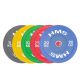 5. HMS YELLOW BUMPER Olympiascheibe 15 kg CBR15 