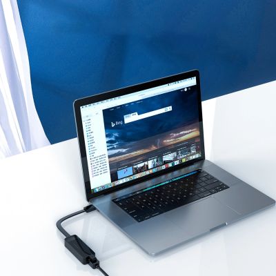 10. Orico UTK-U3 USB-A 3.0 auf RJ45 Gigabit-Ethernet-Netzwerkadapter (1 Gbit/s) – Schwarz
