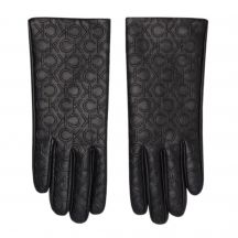 Calvin Klein Re-lock geprägte Lederhandschuhe W K60K609975