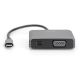 4. USB Typ C auf miniDisplayPort/VGA 4K 30Hz UHD Grafikadapterkabel 0,2 m