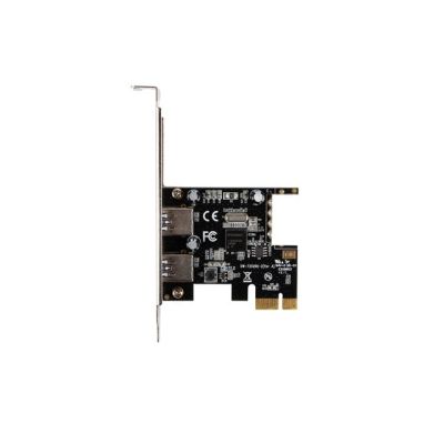 LANBERG PCI-E X1 KARTE -> 2X USB-A 3.1 GEN1 FOLLOW LOW PROFILE PCE-US3-002