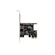 LANBERG PCI-E X1 KARTE -> 2X USB-A 3.1 GEN1 FOLLOW LOW PROFILE PCE-US3-002