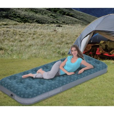 23. Beflockte Matratze für eine Person mit 3D-Druck, 191 x 73 x 22 cm, 24501