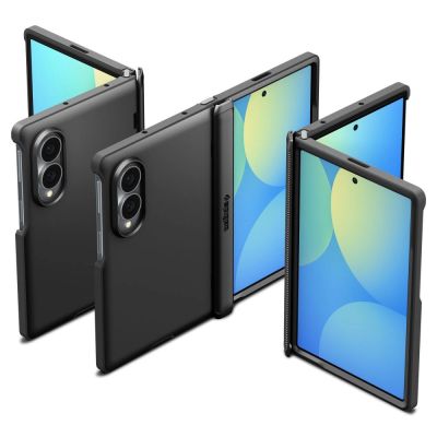 7. Spigen Slim Armor Pro Magsafe Hülle für Samsung Galaxy Z Fold 8 - Schwarz
