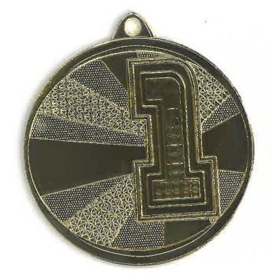 5. Goldmedaille aus Stahl, erster Platz MMC29050/G