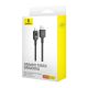 7. Baseus Unbreakable USB-auf-USB-C-Kabel 100 m 1 m (Schwarz)