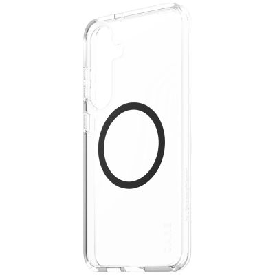 3. CARE by PanzerGlass Flagship Urban Combat Black QI-Hülle für Samsung Galaxy S25+ – transparent