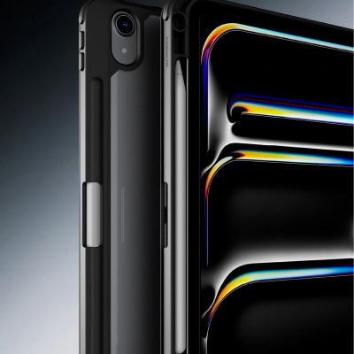 11. AMAZINGTHING Titan Pro Hülle für iPad A16 11" mit 720° drehbarem Ständer und Stifthalter - Schwarz
