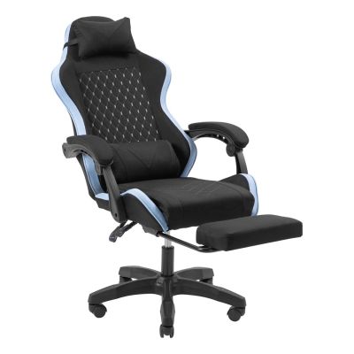 7. TACENS MARS MGC-X FABRIC Schwarz/Blau - Gaming-Stuhl