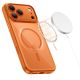3. Tech-Protect Magpeak Magsafe CC Hülle für iPhone 17 Pro Max - Transparent Orange
