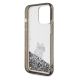 7. Karl Lagerfeld Liquid Glitter Choupette Hülle für iPhone 13 Pro / 13 – transparent