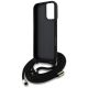 6. Guess 4G Big Logo Cord Stap Crossbody Case für iPhone 16 Braun