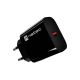 5. NATEC RIBERA 1X USB-A 18W SCHWARZES WANDLADEGERÄT