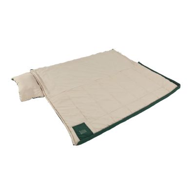 5. Outwell Contour Prime Rechteckiger Schlafsack für Erwachsene aus Polyester, Grün