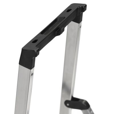 6. Krause Solidy 126214 3-stufige freistehende Leiter