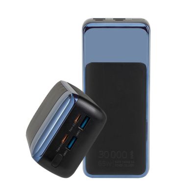 8. Rivacase VA1080 Lithium-Polymer (LiPo) Powerbank 30000 mAh Schwarz, Blau