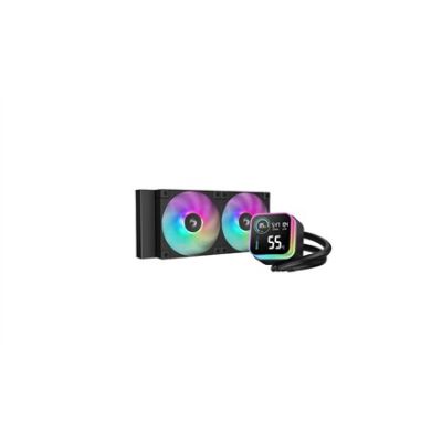 7. DeepCool LQ240 Prozessor-Flüssigkeitskühlungsset 12cm Schwarz 1 Stück.