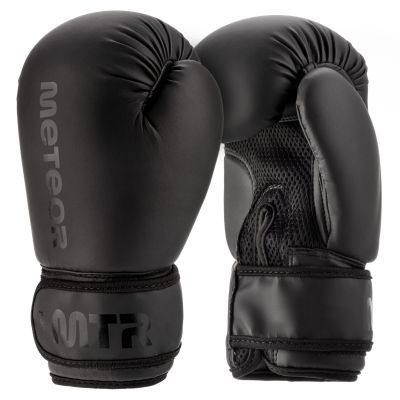15. Meteor 12 oz Trainingsboxhandschuhe, Klettverschluss, PU