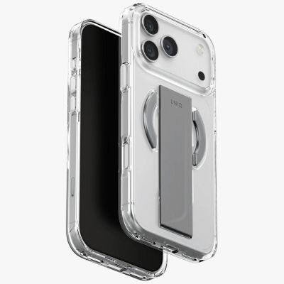 Uniq Heldro Air Case für iPhone 17 Pro Max Magclick Charging - Transparent