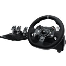 Logitech G G920 Schwarzes USB-Lenkrad + Pedale Analog MAC, PC, Xbox
