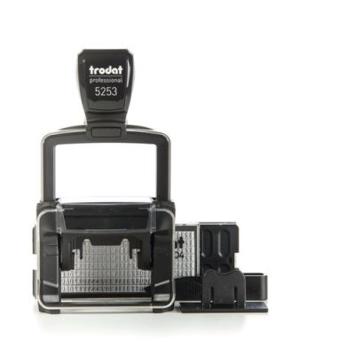 6. Trodat 5253 Typomatic Selbstfärbender Stempel aus Stahl