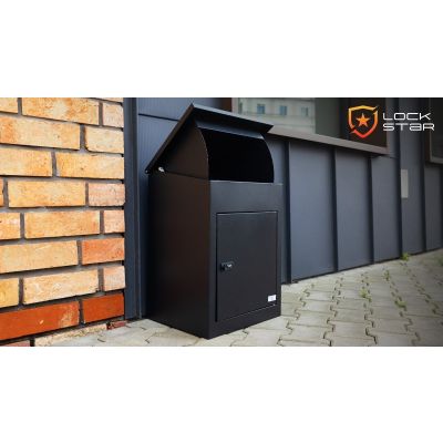 6. Extralink LockStar Paketbox 44x34x55cm Stahl-Paketbox
