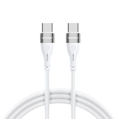 Wozinsky WSTCC2 USB-C / USB-C PD 65W Kabel 2 m - Weiß