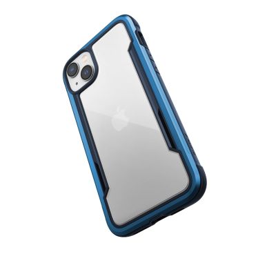 5. Raptic X-Doria Shield Case iPhone 14 gepanzerte Hülle blau